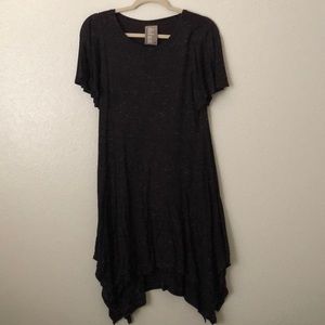 Anthropologie dress chocolate brown knit